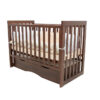 Dětská postýlka BiBaby Lux-11 tmavý ořech - Image 2