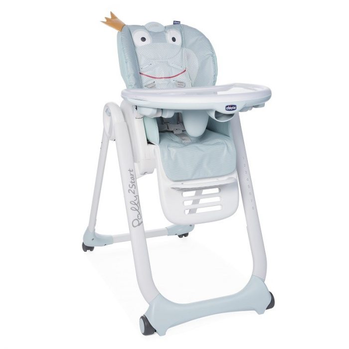 Jídelní židlička Chicco Polly2Start - Froggy