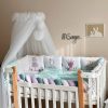 Set povlečení pro novorozeně BiBaby Magic Cat nachový - Image 2