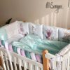 Set povlečení pro novorozeně BiBaby Magic Cat nachový - Image 3