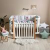 Set povlečení pro novorozeně BiBaby Magic Cat nachový - Image 6
