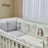 Set povlečení pro novorozeně BiBaby Friends šedá - Image 10