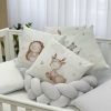 Set povlečení pro novorozeně BiBaby Friends šedá - Image 6