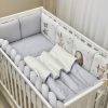 Set povlečení pro novorozeně BiBaby Friends šedá - Image 8