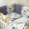Set povlečení pro novorozeně BiBaby Lev modrý - Image 5