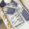 Set povlečení pro novorozeně BiBaby Lev modrý - Image 8