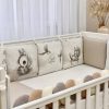 Set povlečení pro novorozeně BiBaby Majestic cappuccino - Image 4