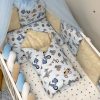 Set povlečení pro novorozeně BiBaby Modrá retro auta