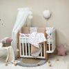 Set povlečení pro novorozeně BiBaby Ovce růžový