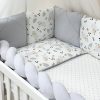 Set povlečení pro novorozeně BiBaby Ovce šedé