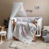 Set povlečení pro novorozeně BiBaby Stříbrný zajíček